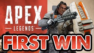 FIRST WIN! // Apex Legends Champion // Resawn Games NEW BR // Apex Legends Gameplay