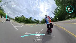 Tony Nova - Ann Arbor ride on the LYNX #EUC