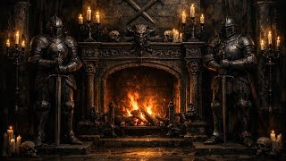 2 HOURS OF FIREPLACE AMBIENCE - The Dark Castle
