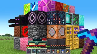 I Built a House With The RAREST BLOCKS in Minecraft Hardcore!