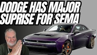 The Future Hellcat Makes Appearance At SEMA? Is It The CUDA