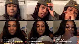 RAYSOWAVYY GOES LIVE W/ NIQUE | KIANNAJAY COMMENTED THIS...👀
