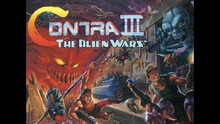 Contra 3 The aliens wars. All Bosses/Hard