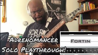 Adrenomancer Solo Playthrough (featuring my new 7-string and Neural DSP)