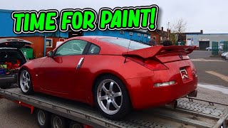 350z Gets a full Respray!