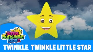 Twinkle Twinkle Little Star | Nursery Rhymes by The Little Sunshine Kids