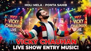 Entry for🎤Vickey chauhan💥 By Hemant Band Shimla ❤️ Holi Mela Ponta Sahib🎉#liveband #trending 