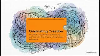 Creation Never Stopped Happening