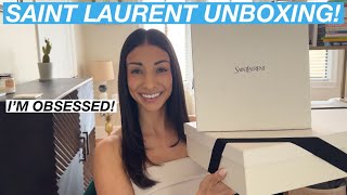 STUNNING DOUBLE SAINT LAURENT UNBOXING! TWO GORGEOUS YSL PIECES THAT I ADORE!