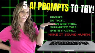 Stop Wasting AI: Use These 5 AI Prompts for Real-World Results