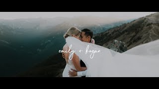 Emily & Kogan's Mountain Top Wedding | Kickinghorse Mountain Resort, Golden BC