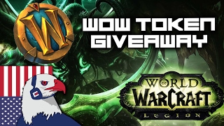 Legion Gold Giveaway - Battle.net WoW Token Givaway - Gratz @rixerbode  for the win