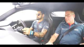 Virat Kohli Drive Audi R8 V10 Plus