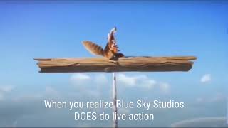 The Rare Live-Action Moment Blue Sky Studios Hidden in Scrat Tales!