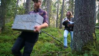 No Road Access | Hauling the Foundation of Our First Off-Grid Build by Hand