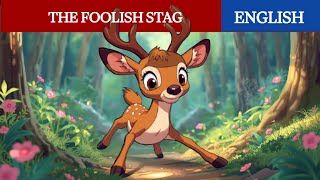 The Foolish Stag Story In English || Bewakoof Bara Singha Ki Kahani || بےوقوف بارہ سنگھا