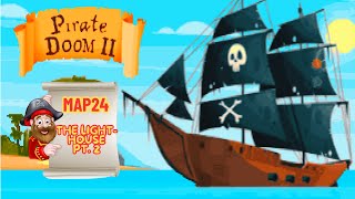 Pirate Doom 2 | 100% Let's Play | Map24: The Lighthouse Pt. 2