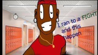 I ran to a FIGHT and this happen!!!?(Animated Story)