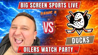 Oilers Playoff Game 4 LIVE Watch Party | Big Screen Sports Live