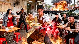 Noodle stall owner humiliated into divorce—reveals he’s a top war god, ex-wife begs to return!