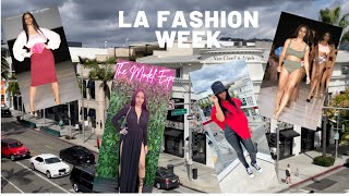LA Fashion Week Vlog | I walked in LA Fashion week 🥰