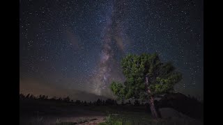 Wyoming Milky Way Timelapse