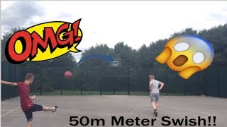 THE BEST BASKETBALL SHOT EVER!! *Not Clickbait* - IT SWISHED