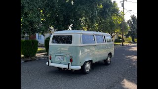 1971 Volkswagen Bus Running Again