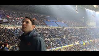 Inter - Liverpool 0-1. Formazione Liverpool e la curva dei Reds