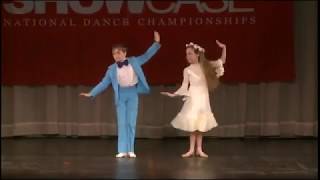 Lyrical Duo. Choreography Rebecca Davies. Dancers Shontaya Smedley and Connor Griffith