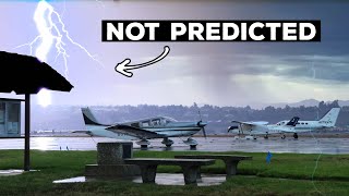 Flying into storms when the weather forecast is COMPLETELY WRONG....Albuquerque Trip Part 2 of 2