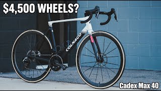 $4,500 Wheelset? CADEX Max 40 Review (Carbon Spokes, 1,249g)