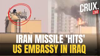 Iran War BREAKING LIVE | Missile Hits Helipad Inside US Embassy Compound in Baghdad, Iraq | IRGC
