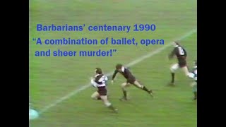 A celebration of the Barbarians centenary 1990