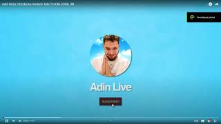 Adin Ross INTRODUCES ANDREW TATE To KIM JONG UN (Reaction video)