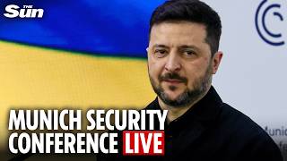 LIVE: Volodymyr Zelensky speaks at the Munich Security Conference