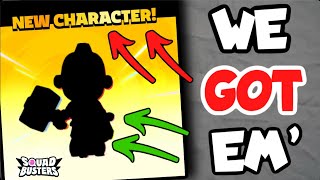 NEW CHARACTER UNLOCKED!! NO WAY! | In Squad Busters!
