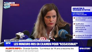 Mort de Philippe à Grande-Synthe: conférence de presse de la procureur de la République de Dunkerque