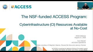 SGX3 Webinar: Science Gateways & ACCESS