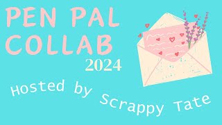Pen Pal Collab 2024 Hosted by Scrappy Tate ~ What I Sent to Poetspice ~ January