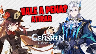 NOVO BANNER - NEUVILLETTE E HUNTAO VALE A PENA ATIRAR? - ATUALIZAÇÃO 4.0 GENSHIN IMPACT