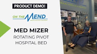 Med Mizer Rotating Pivot Hospital Bed Demo | On The Mend Medical