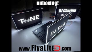 LED Logo Laptop Skin - Fiyalite Panel Unboxing
