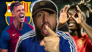 MAD BARCELONA FAN REACTION to Nico Williams NOT JOINING and Dani Olmo Welcome to Barcelona