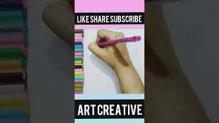 BTS light stick❤️#artcreative #artforbeginners #shortsvideo #youtubeshorts #easy #btslover #shorts