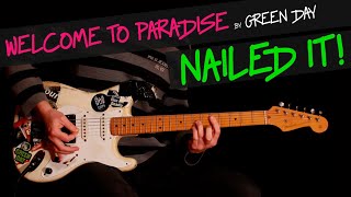 Welcome to Paradise guitar cover by GV + chords
