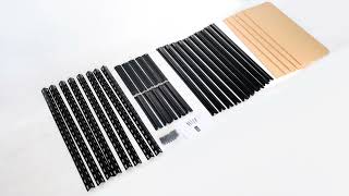 How to assemble the shelves Heavy Duty Boltless  Shelving  Racking Garage Warehouse Workshop Shed