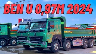 Xe Ben U Thùng 0,97m Cabin V7G 2024 | Cấu Hình Tối Ưu Giá Thành Cạnh Tranh