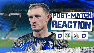 “It was strange” | Sean Longstaff | Leeds United 0-0 Newcastle United