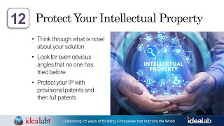 Protect Your Intellectual Property (Bill Gross Idealab) Lesson 12
